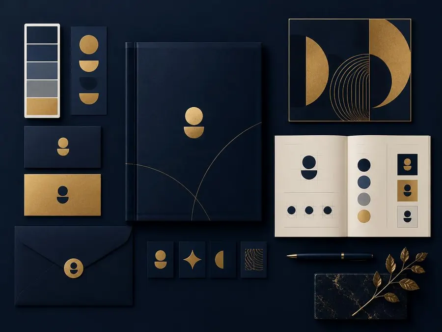 Identidade visual (logo + paleta + manual)