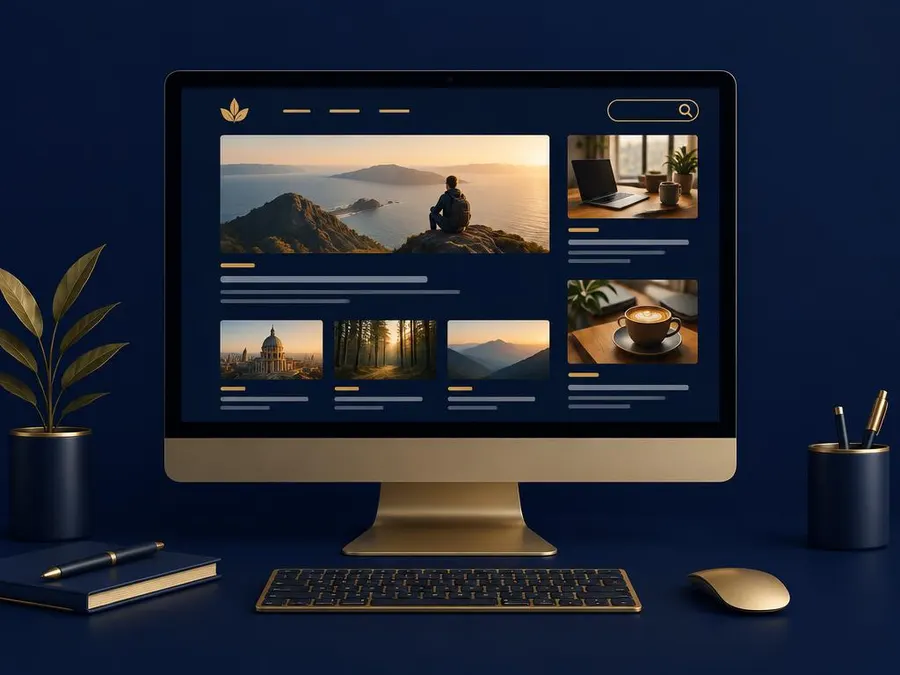 Site com blog e SEO